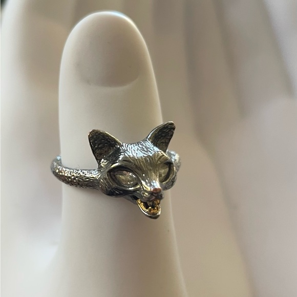 Alexis Bittar Small Silver Fox Ring - Picture 3 of 6